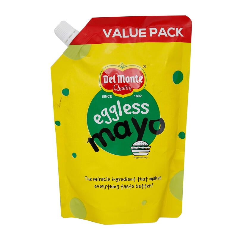 Del Monte Mayonnaise - Eggless Spout, 500 g Del Monte Mayonnaise - Eggless Spout, 500 g